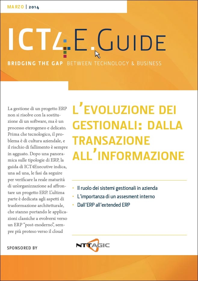 NTTAGIC-L'evoluzione dei gestionali, dalla transazione all'informazione
