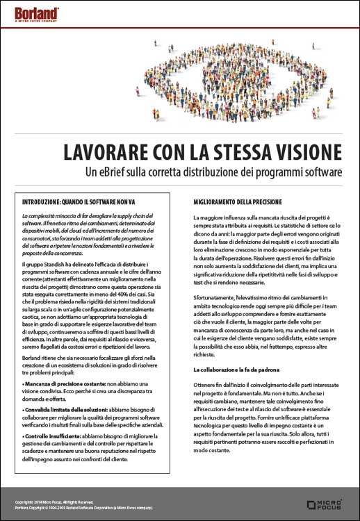 MICROFOCUS-Lavorare con la stessa visione