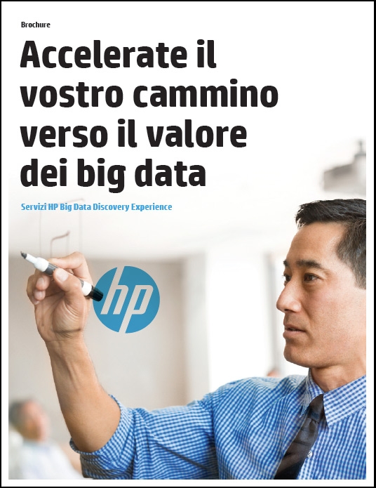 Hp-Accelerate il vostro cammino verso il valore dei big data