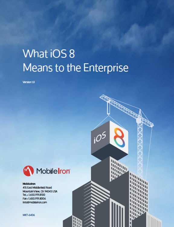 MobileIron - IOS8 in azienda