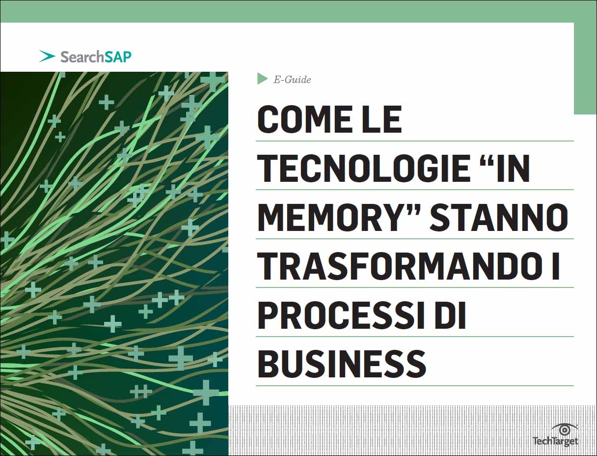 Come le tecnologie in-memory stanno cambiando i processi di business