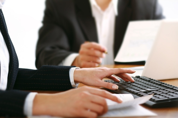 lavoro tastiera mani business