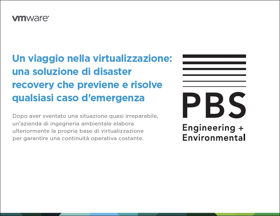 VmWare - Un viaggio nella virtualizzazione